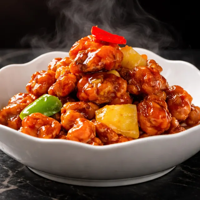 Sweet and Sour Chicken Rice